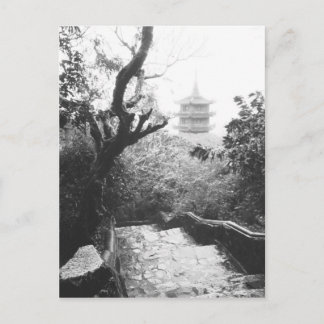 Danang Vietnam, Temple View Marble Mountain Postcard