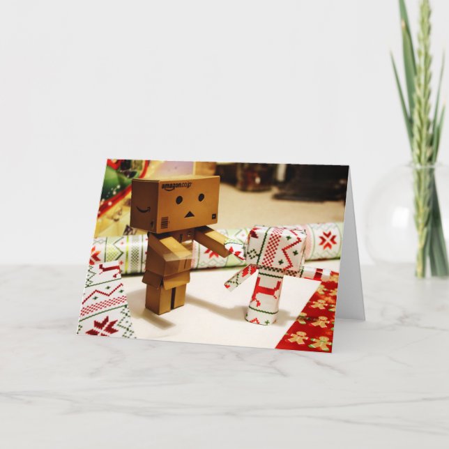 Danbo Christmas Holiday Card (Front)