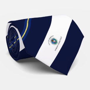 Danbury (Connecticut) city flag Neck Tie