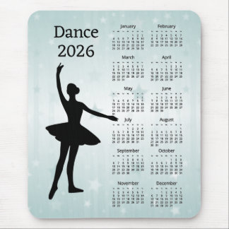 Dance 2026 Calendar  Mouse Mat