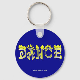 Dance (4c) Keychain