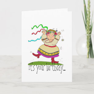 Dance a Little Birthday Card