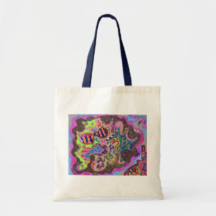"Dance" Abstract - Customised Tote Bag