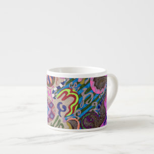 "Dance" Abstract Espresso Cup