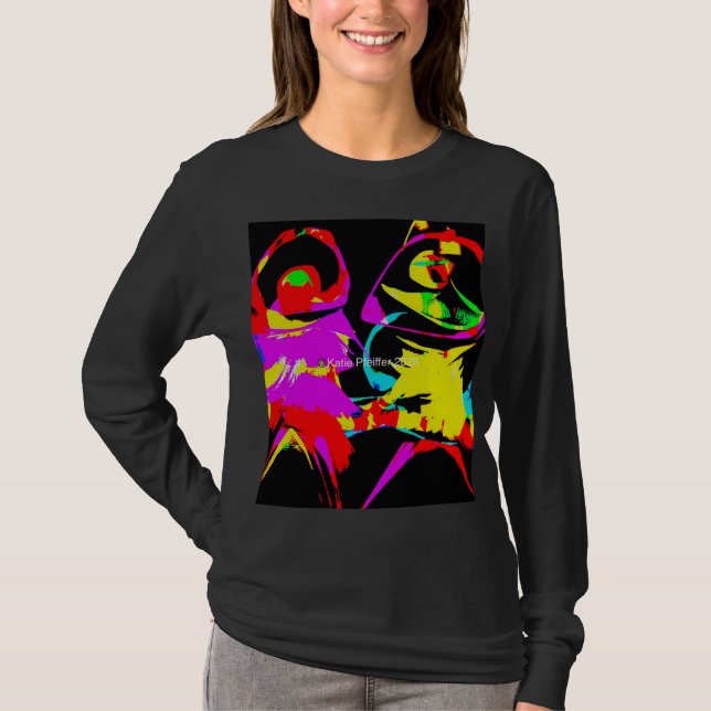 Dance Abstract T-Shirt (Front)