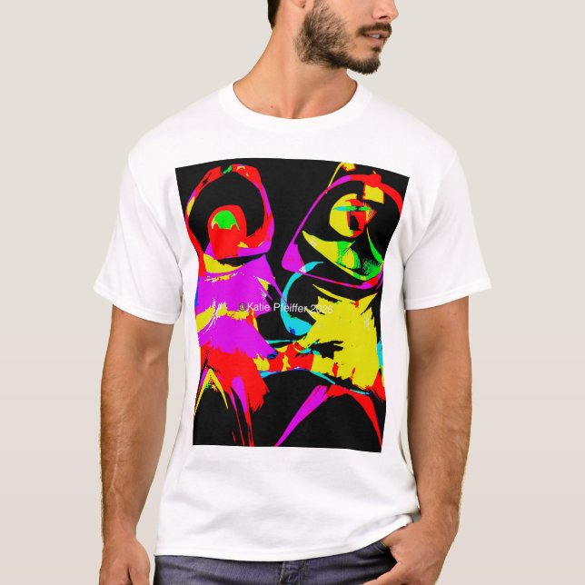 Dance Abstract T-Shirt (Front)