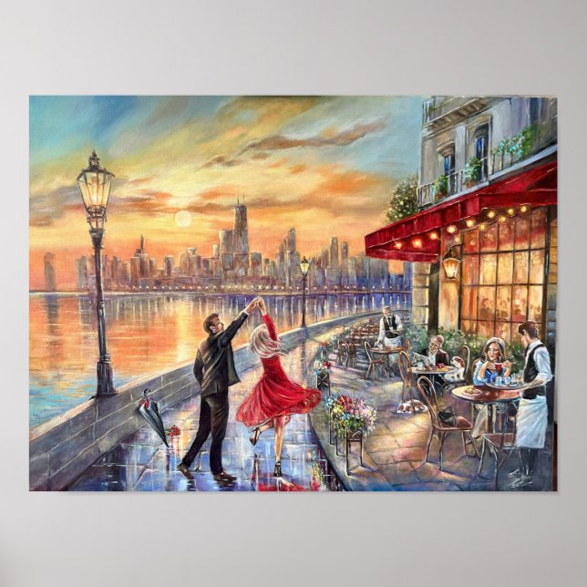 Dance after the storm poster (Front)