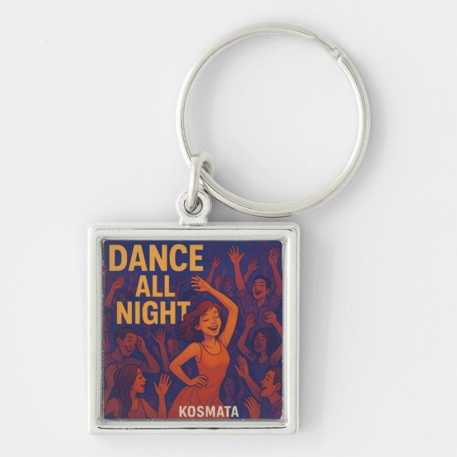 Dance All Night - Schlüsselanhänger Key Ring (Front)