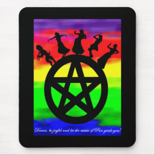 Dance and be joyful! mouse mat