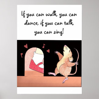 Dance and Sing Poster