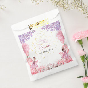 Dance and twirl ballerina birthday favour bags