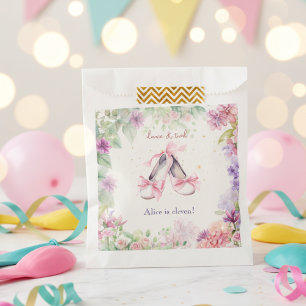 dance and twirl ballerina birthday favour bags