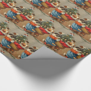 Dance Around the Christmas Tree Wrapping Paper