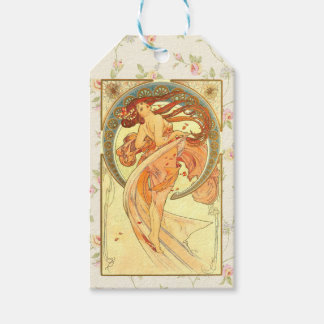 Dance, Art Nouveau Gift Tags