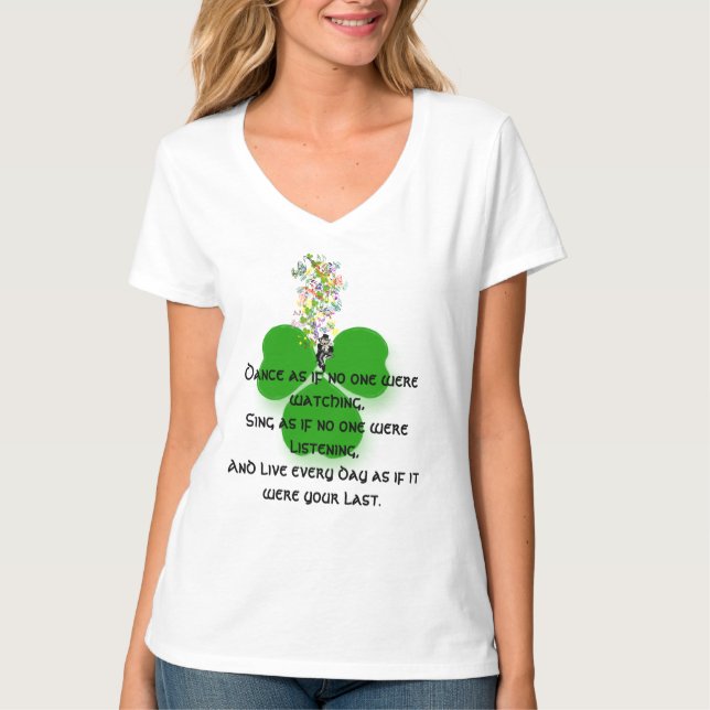 Dance As If No One Were Watching T-Shirt (Front)