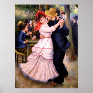 Dance at Bougival 1882,Renoir Reproduction Print
