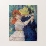 Dance at Bougival, Couple by Pierre-Auguste Renoir Jigsaw Puzzle<br><div class="desc">Pierre-Auguste Renoir - Dance at Bougival, Couple. Pierre-Auguste Renoir was a French artist who was a leading painter in the development of the Impressionist style.</div>