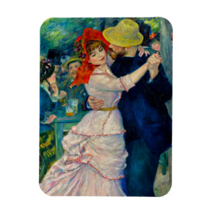 Dance at Bougival Pierre Renoir Magnet