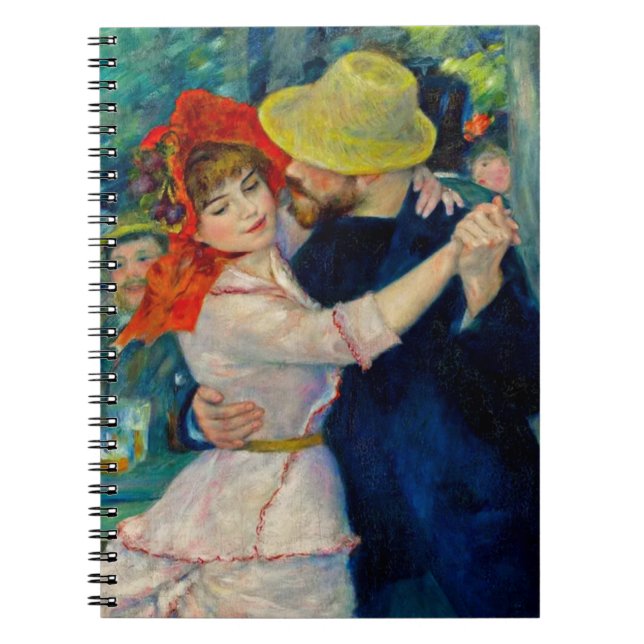 Dance at Bougival Pierre Renoir Notebook (Front)