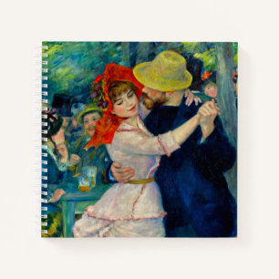 Dance at Bougival Pierre Renoir Notebook