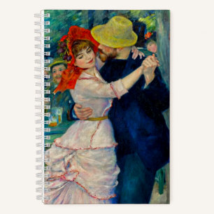 Dance at Bougival Pierre Renoir Notebook