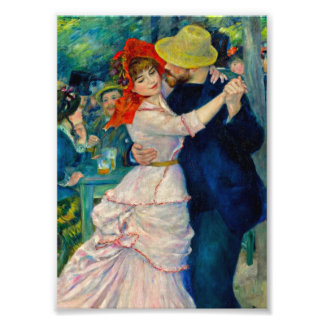 Dance at Bougival Pierre Renoir Photo Print