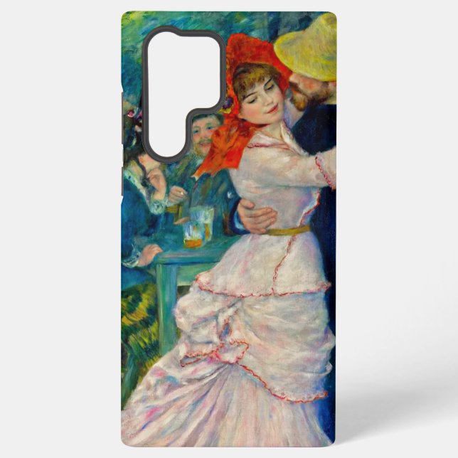 Dance at Bougival Pierre Renoir Samsung Galaxy S22 Ultra Case (Back)