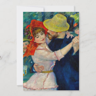 Dance at Bougival Pierre Renoir Save The Date