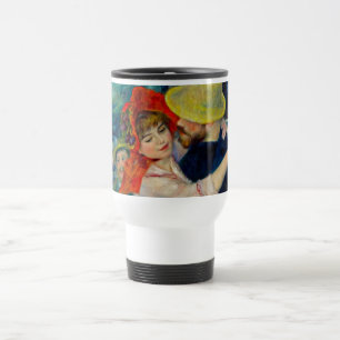 Dance at Bougival Pierre Renoir Travel Mug