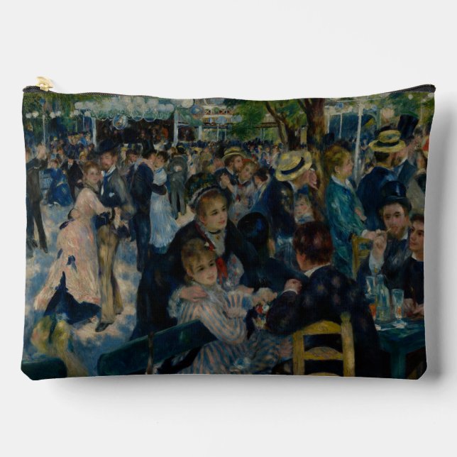 Dance at Le Moulin de la Galette - Auguste Renoir Accessory Pouch (Front)