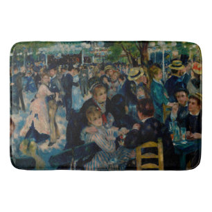 Dance at Le Moulin de la Galette - Auguste Renoir Bath Mat