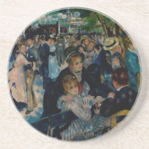 Dance at Le Moulin de la Galette - Auguste Renoir Coaster