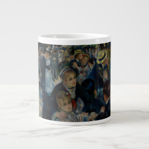 Dance at Le Moulin de la Galette - Auguste Renoir Large Coffee Mug
