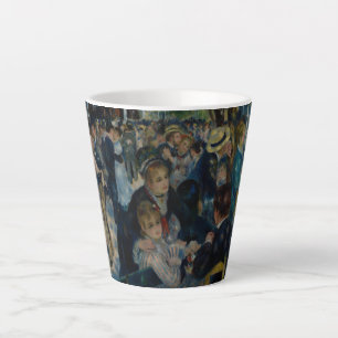 Dance at Le Moulin de la Galette - Auguste Renoir Latte Mug