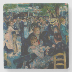 Dance at Le Moulin de la Galette - Auguste Renoir Stone Coaster