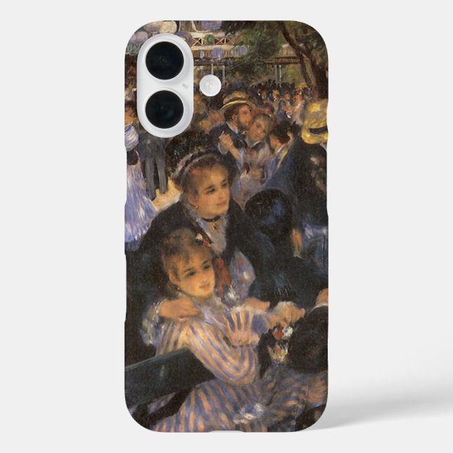 Dance at Le Moulin de la Galette by Pierre Renoir Case-Mate iPhone Case (Back)