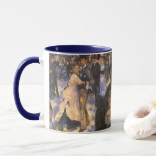 Dance at Le Moulin de la Galette by Pierre Renoir Mug