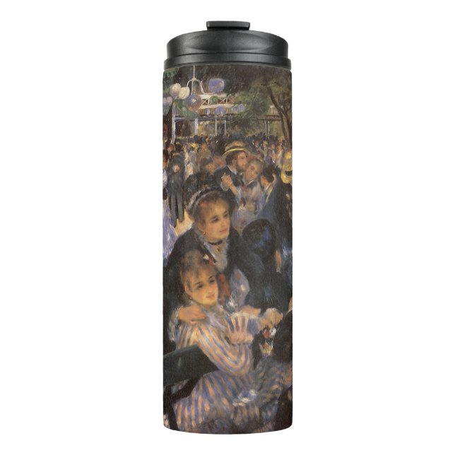Dance at Le Moulin de la Galette by Pierre Renoir Thermal Tumbler (Front)