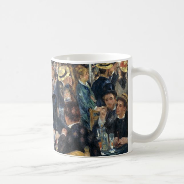Dance at Le Moulin de la Galette by Renoir Coffee Mug (Right)