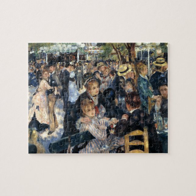Dance at Le Moulin de la Galette by Renoir Jigsaw Puzzle (Horizontal)