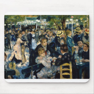 Dance at Le Moulin de la Galette by Renoir Mouse Mat