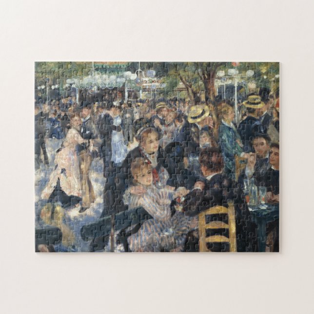 Dance at Le Moulin de la Galette - Renoir Painting Jigsaw Puzzle (Horizontal)