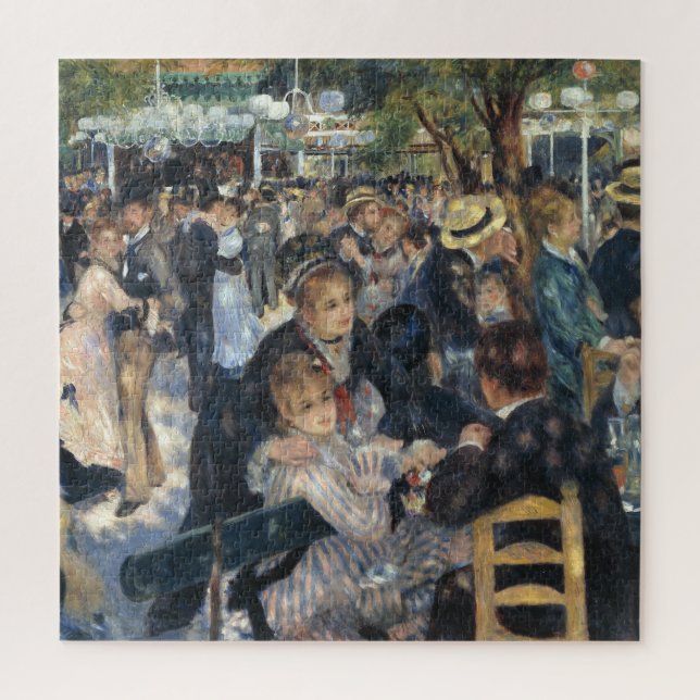 Dance at Le Moulin de la Galette - Renoir Painting Jigsaw Puzzle (Vertical)