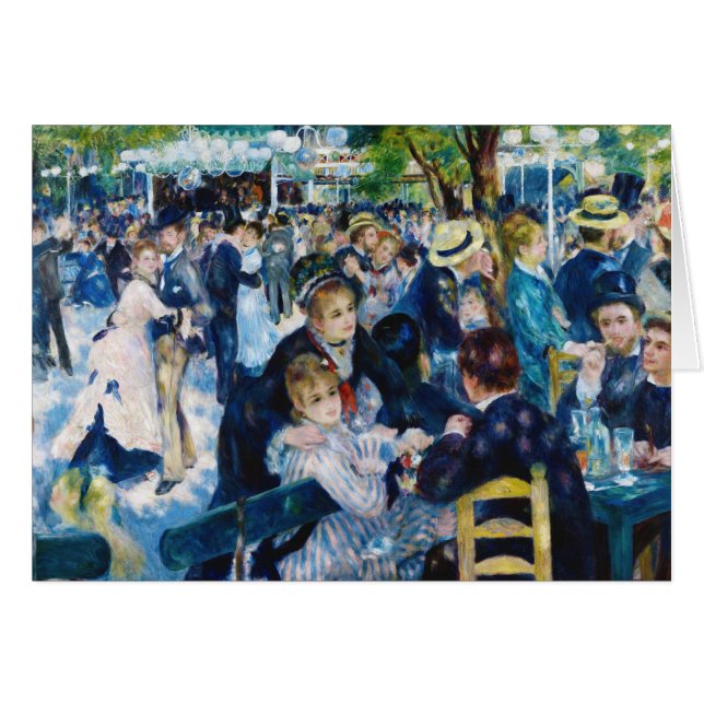 Dance at the Moulin de la Galette Auguste Renoir (Front Horizontal)