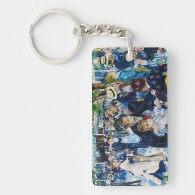 Dance at the Moulin de la Galette Auguste Renoir Key Ring (Front)