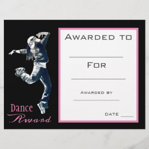 Dance award girl hip hop dancer