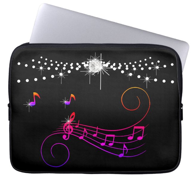 Dance Ball Laptop Sleeve (Front)