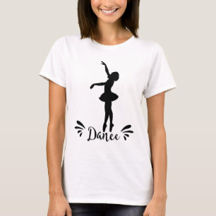 Dance - Ballerina Silhouette T-Shirt