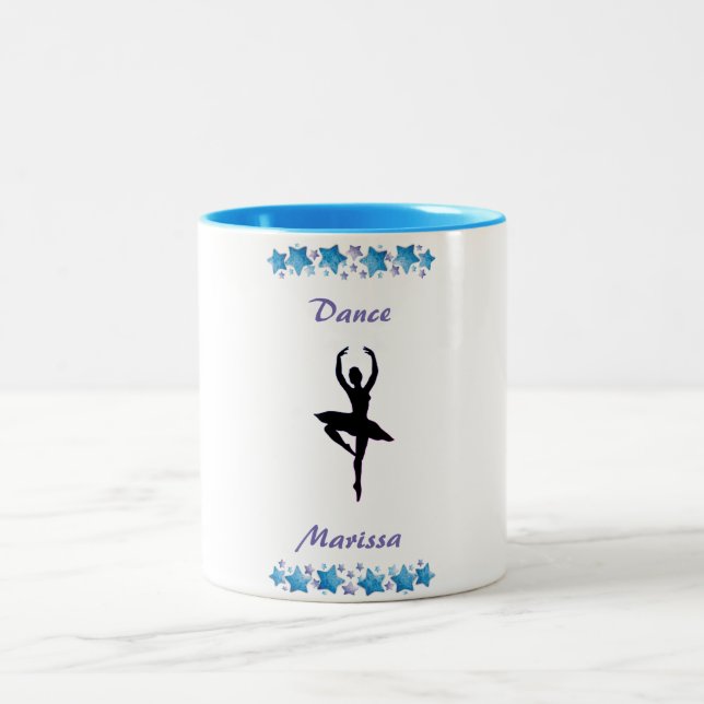 Dance Ballerina Stars Mug (Center)