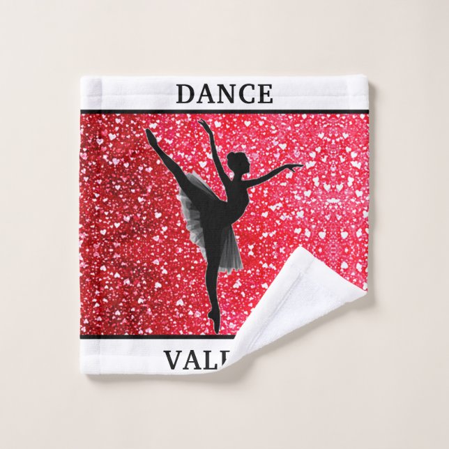 Dance Ballerina Wash Cloth Towel (Wash Cloth)